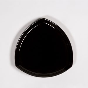Tri Plate 23 cm Black